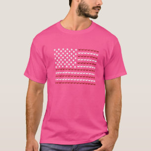 Ragdoll 4. Juli Katzenpfotenabdruck T-Shirt