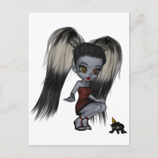 Ragdoll Benommenheit Zizi Postkarte