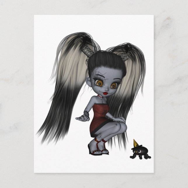 Ragdoll Benommenheit Zizi Postkarte (Vorderseite)