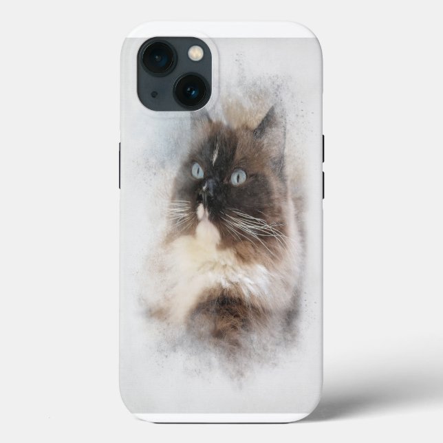 Ragdoll Cat Abstrakt Case-Mate iPhone Hülle (Rückseite)