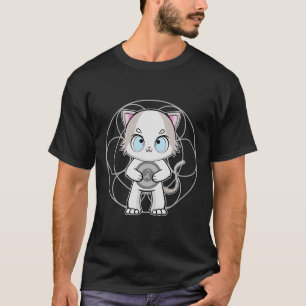 Ragdoll Cat Anime Kitten Dyslexie Bewusstsein T-Shirt