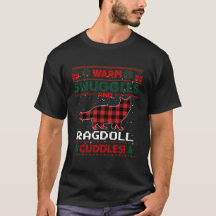Ragdoll Cat Red Buffalo Karierte Geschenke Uguline T-Shirt