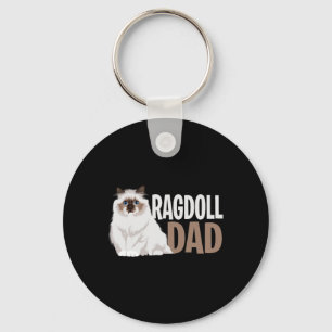 Ragdoll Cat Vater Funny Cat Owner Lowner Schlüsselanhänger