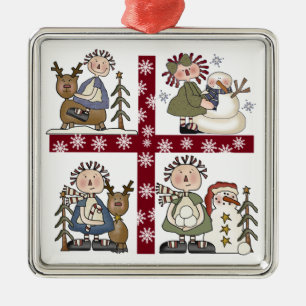 Ragdoll Holiday Weihnachts-Ornament Ornament Aus Metall