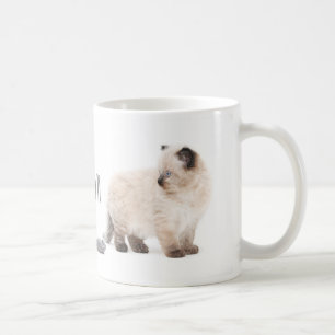 Ragdoll Kätzchen-Skizze-Tasse Kaffeetasse