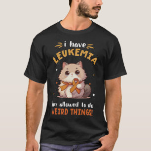 RAGDOLL Katze Ich habe Leukämie, die ich machen da T-Shirt