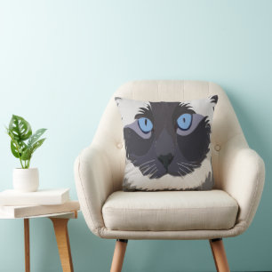 Ragdoll-Katze Kitty Ragdoll Kissen