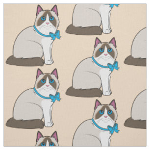 Ragdoll Katze Stoff