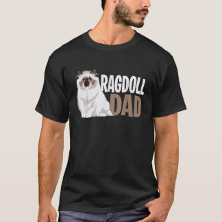 Ragdoll-Katzendaddy Katzenbesitzer T-Shirt