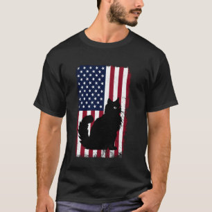 Ragdoll-Katzenliebhaber, American Flag Outfit 4. J T-Shirt