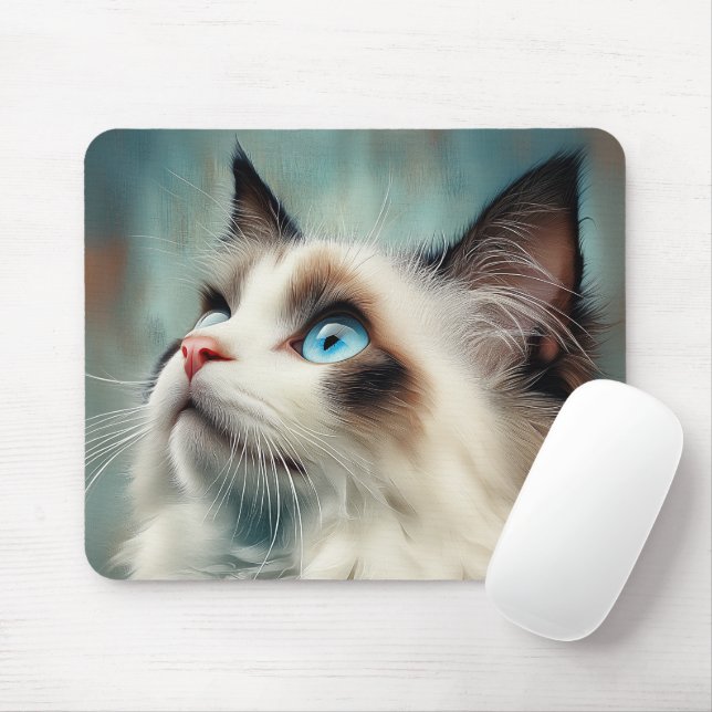 Ragdoll Mousepad (Mit Mouse)