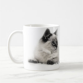 ragdoll Skizze-Tasse Kaffeetasse