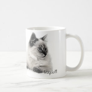 ragdoll Skizze-Tasse Kaffeetasse