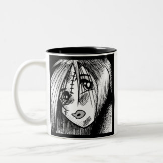 Ragdoll Untersuchung Zweifarbige Tasse