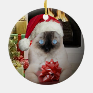 Ragdoll Weihnachtsdekoration Keramikornament