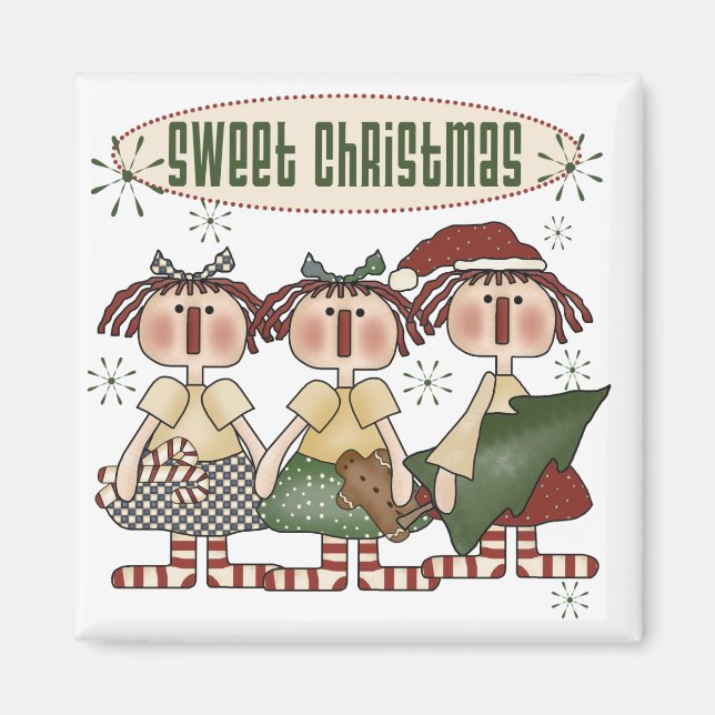Ragdolls Sweet Christmas Tshirts und Geschenke Magnet (Vorne)