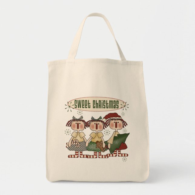 Ragdolls Sweet Christmas Tshirts und Geschenke Tragetasche (Vorne)