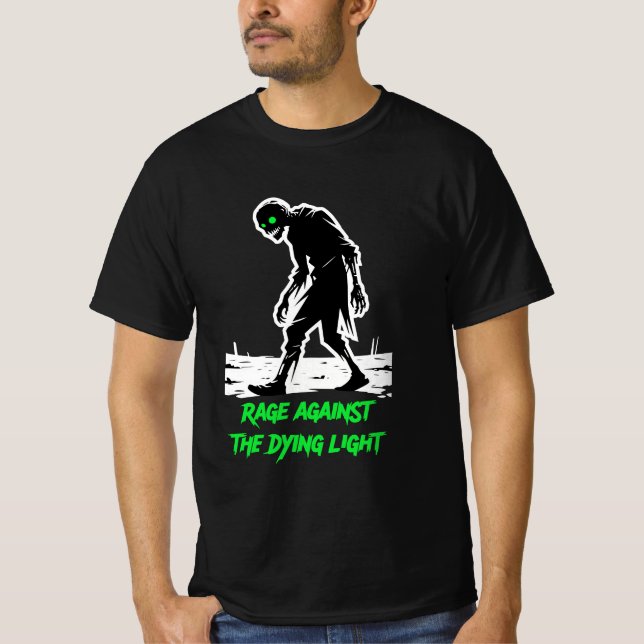 Rage Against The Dying Light - Zombie Silhouette T-Shirt (Vorderseite)