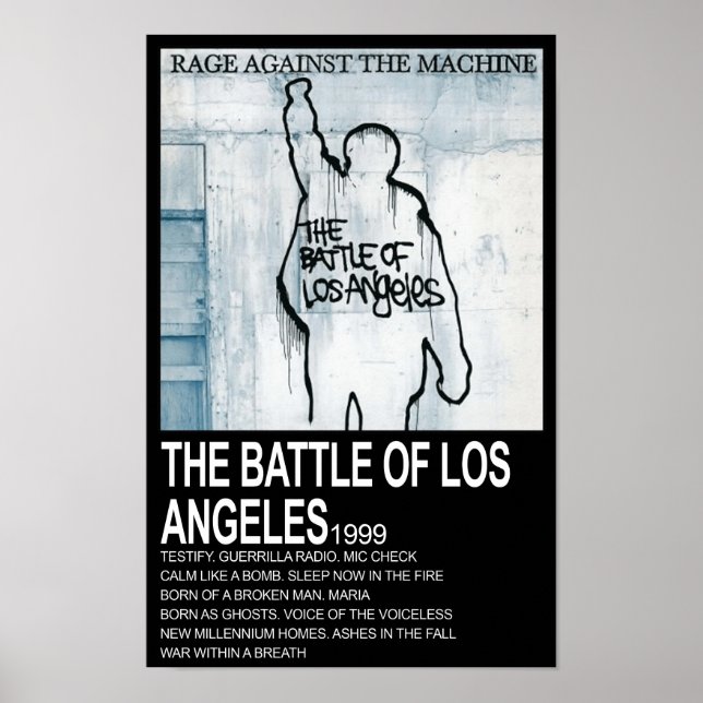 Rage Against the Machine Band Poster (Vorne)