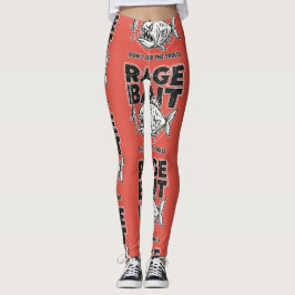 Rage Bait, Don’t Feed The Trolls Leggings