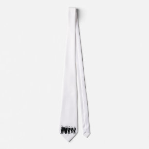 Rage Gang Bottom-Tip-Design Krawatte
