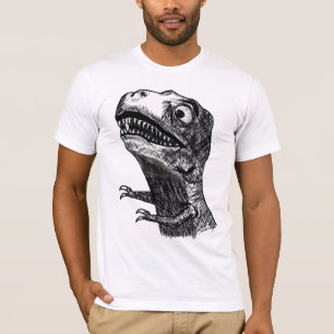 Rage Meme - T-shirt adapté de T-Rex