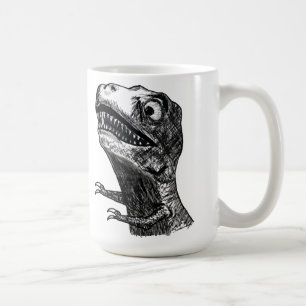 Rage Meme - tasse de T-Rex