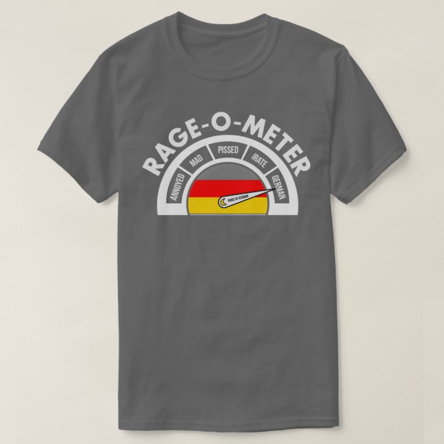 Rage O Meter German Driver 2 T-Shirt (Design vorne)