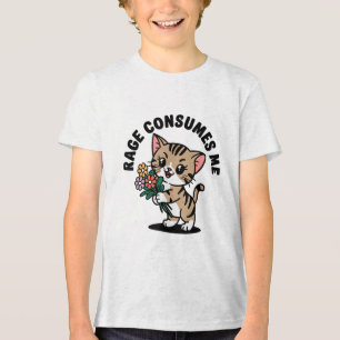 Rage verzehrt mich Tri-Blend shirt