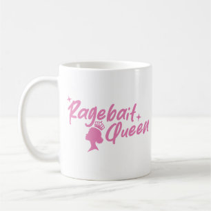 Ragebait-Königin Online-Baiting-Mädchen-Titel Kaffeetasse
