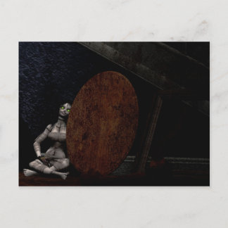 Ragged and Lassoned Postkarte