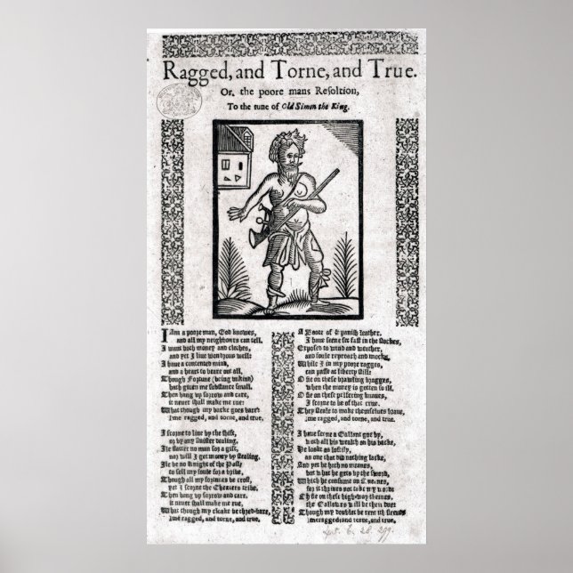 Ragged oder die Entschließung des armen Mannes Poster (Vorne)