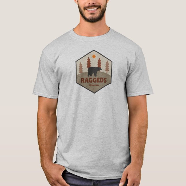 Raggeds Wilderness Colorado Bear T-Shirt (Vorderseite)