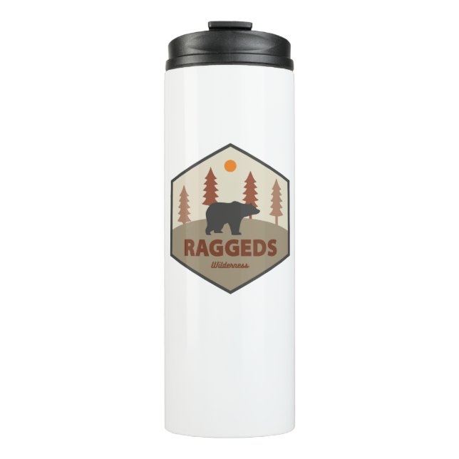 Raggeds Wilderness Colorado Bear Thermosbecher (Vorderseite)
