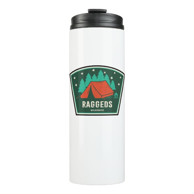 Raggeds Wilderness Colorado Camping Thermosbecher (Vorderseite)