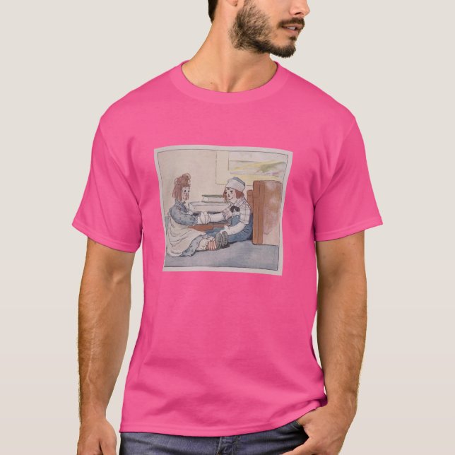 Raggedy Ann & Andy - Ihre Hände getickt Nea T-Shirt (Vorderseite)