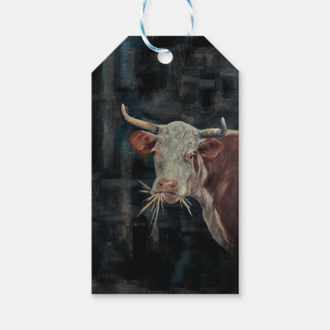 "Raggedy" The Family Cow Geschenkanhänger (Vorderseite)