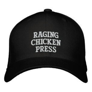 Raging Chicken Press On-the-Ground Hat Bestickte Baseballkappe