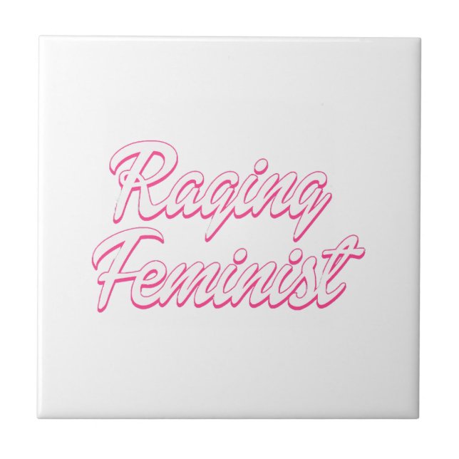 Raging Feminist Doll Fliese (Vorderseite)
