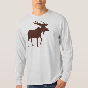Raglan-Shirt der Männer die Elche T-Shirt