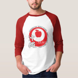 Raglan-T - Shirt für große Logos (rot)