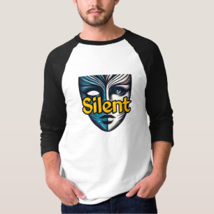 Raglan-T - Shirt für Männer 3/4-Sieb