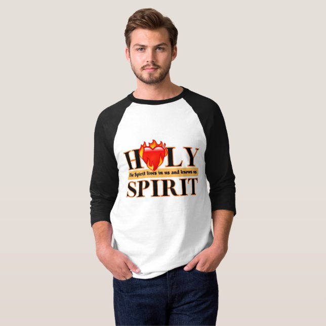 Raglan-T - Shirt für Männer 3/4-Sieb (Vorne ganz)