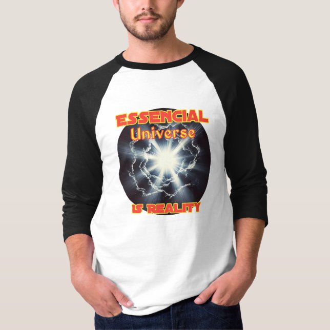 Raglan-T - Shirt für Männer 3/4-Sieb (Vorderseite)