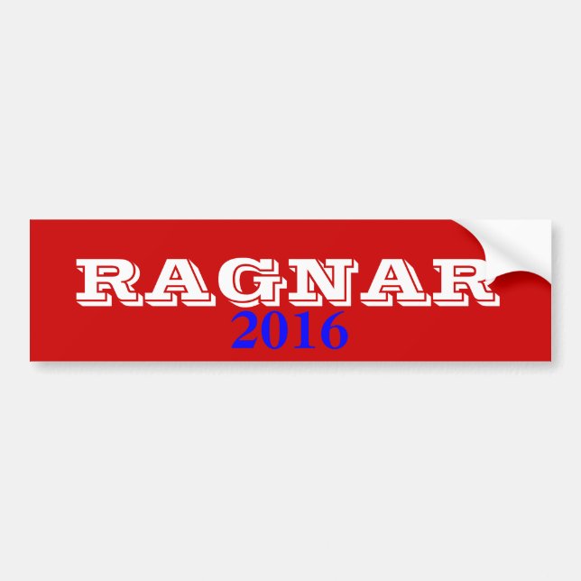Ragnar Autoaufkleber 2016 (Vorne)