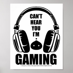 Ragnarok Poring Gamer Meme Tee – Kann dich nicht h Poster