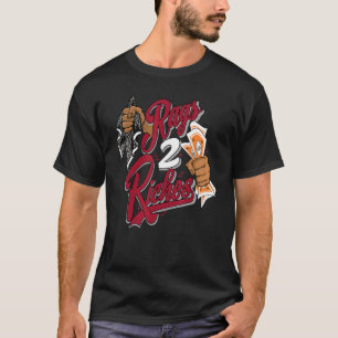 Rags 2 Riches Retro Kardinal Red 3s Matching T-Shirt