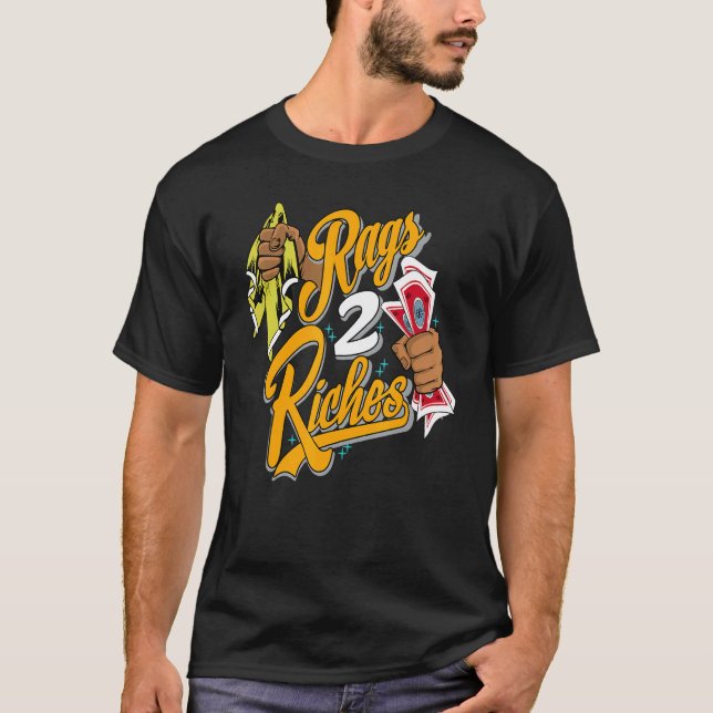 Rags 2 Riches SB Dunk FroSkate Matching T-Shirt (Vorderseite)