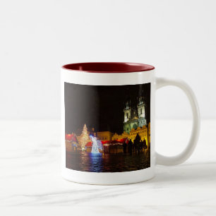 rague WeihnachtsnachtTasse Zweifarbige Tasse