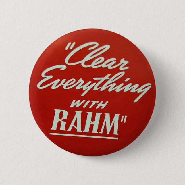 Rahm Emmanuel Button (Vorderseite)